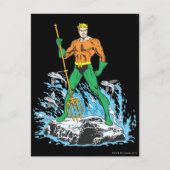 Aquaman Stands met Pitchfork Briefkaart (Voorkant)