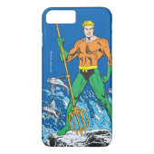 Aquaman Stands met Pitchfork Case-Mate iPhone Case (Achterkant)