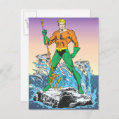 Aquaman-strengen met Spear Briefkaart (Voorkant / Achterkant)