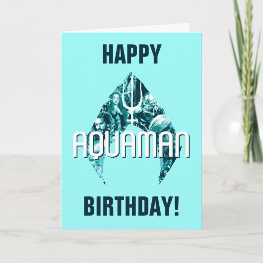 Aquaman | Symbool voor orin, Mera, Orm en Zwarte M Kaart (Voorkant)