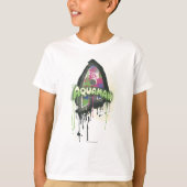 Aquaman - Twisted Innocence Letter T-shirt (Voorkant)