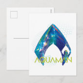 Aquaman | Verworpen Logo van Aquaman Briefkaart (Voorkant / Achterkant)