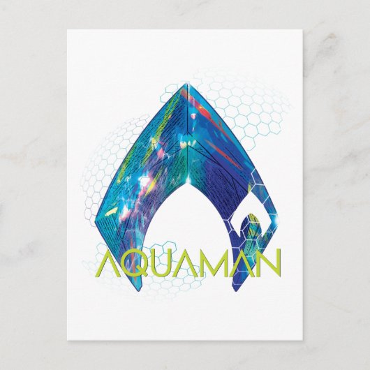 Aquaman | Verworpen Logo van Aquaman Briefkaart (Voorkant)