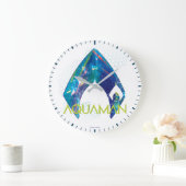 Aquaman | Verworpen Logo van Aquaman Grote Klok (Huis)