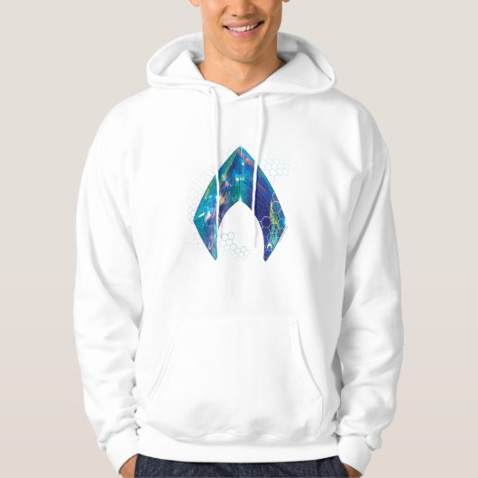 Aquaman | Verworpen Logo van Aquaman Hoodie (Voorkant)