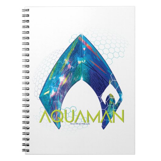 Aquaman | Verworpen Logo van Aquaman Notitieboek (Voorkant)