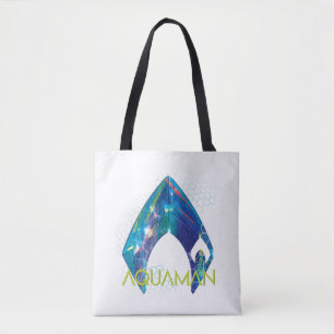 Aquaman Verworpen Logo van Aquaman Tote Bag