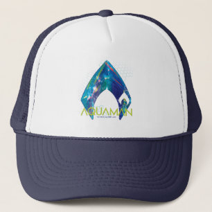 Aquaman   Verworpen Logo van Aquaman Trucker Pet