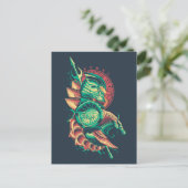 Aquaman | Xebel King Nereus Graphic Briefkaart (Staand voorkant)