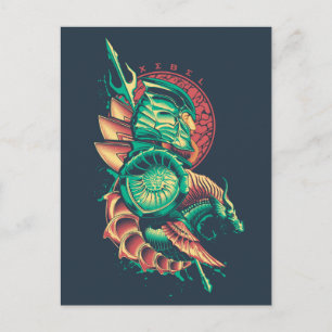 Aquaman   Xebel King Nereus Graphic Briefkaart