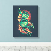 Aquaman | Xebel King Nereus Graphic Canvas Afdruk (Insitu (Houten vloer))