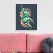 Aquaman | Xebel King Nereus Graphic Canvas Afdruk (Insitu (Woonkamer))