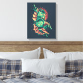 Aquaman | Xebel King Nereus Graphic Canvas Afdruk (Insitu (Slaapkamer))