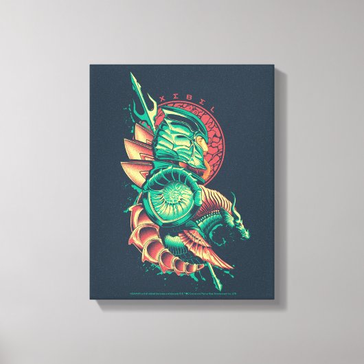 Aquaman | Xebel King Nereus Graphic Canvas Afdruk (Voorkant)