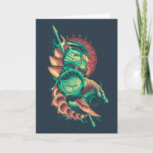 Aquaman   Xebel King Nereus Graphic Kaart