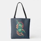 Aquaman | Xebel King Nereus Graphic Tote Bag (Achterkant)