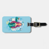 Aquaman | Xebel Princess Mera Hexagonal Graphic Bagagelabel (Voorkant horizontaal)