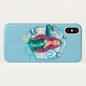 Aquaman | Xebel Princess Mera Hexagonal Graphic Case-Mate iPhone Case (Achterkant (horizontaal))