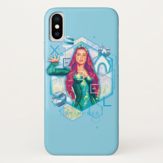 Aquaman | Xebel Princess Mera Hexagonal Graphic Case-Mate iPhone Case (Achterkant)