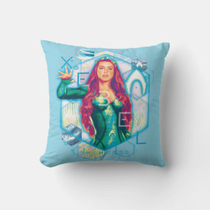 Aquaman   Xebel Princess Mera Hexagonal Graphic Kussen