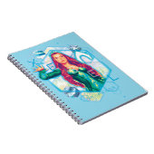 Aquaman | Xebel Princess Mera Hexagonal Graphic Notitieboek (Rechterzijde)