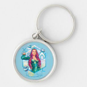 Aquaman Xebel Princess Mera Hexagonal Graphic Sleutelhanger