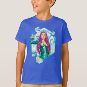 Aquaman Xebel Princess Mera Hexagonal Graphic T-shirt