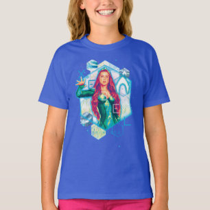 Aquaman Xebel Princess Mera Hexagonal Graphic T-shirt