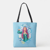 Aquaman | Xebel Princess Mera Hexagonal Graphic Tote Bag (Achterkant)
