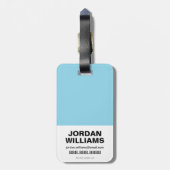 Aquaman | Xebel Prinses Mera Hexagonaal Grafisch Bagagelabel (Achterkant verticaal)