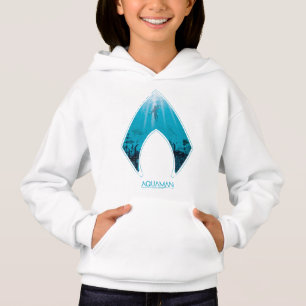 Aquaman   Zie door Aquaman Logo Ocean Graphic