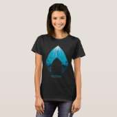 Aquaman | Zie door Aquaman Logo Ocean Graphic T-shirt (Voorkant volledig)
