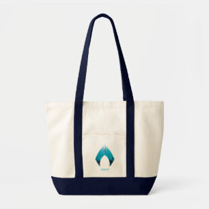 Aquaman Zie door Aquaman Logo Ocean Graphic Tote Bag