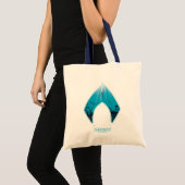 Aquaman | Zie door Aquaman Logo Ocean Graphic Tote Bag (Voorkant (product))