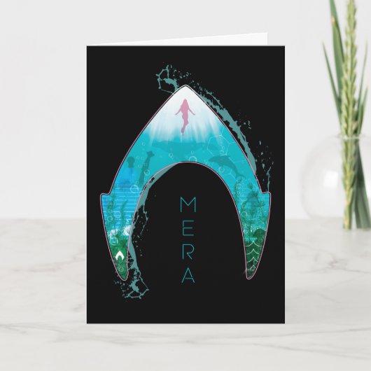 Aquaman | Zie door middel van Mera-symbool Ocean G Kaart (Voorkant)