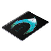 Aquaman | Zie door middel van Mera-symbool Ocean G Notitieboek (Linkerzijde)