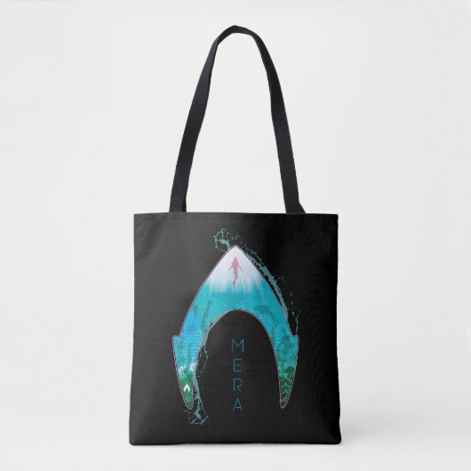 Aquaman | Zie door middel van Mera-symbool Ocean G Tote Bag (Voorkant)