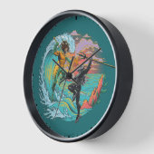 Aquaman & Zwarte Manta getijgolf (Hoek)