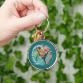 Aquaman & Zwarte Manta getijgolf Sleutelhanger (Hand)