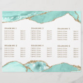 Aquamarijn agaat brochure (Achterkant)