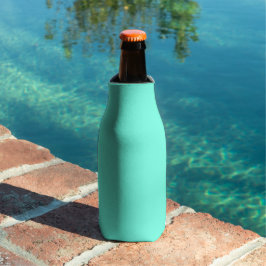 Aquamarijn Blauw Groen Turquoise Effen Kleur Flesjeskoeler