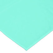 Aquamarijn Blauw Groen Turquoise Stevige Kleur Tafelkleed (Gekanteld)