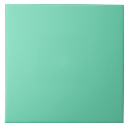 Aquamarijn Kleur Tegeltje (Voorkant)