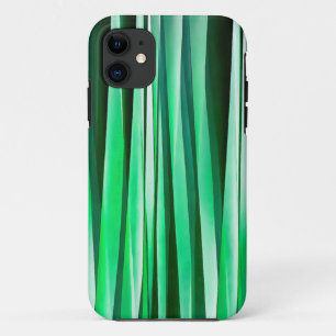 Aquamarijn oceaan gestreept patroon Case-Mate iPhone case