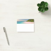 Aquamarijn oceaan tropisch strand Scenic Post-it® Notes (Kantoor)