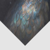 Aquamarijn & Parel Decoupage Tissue Papier (Detail)