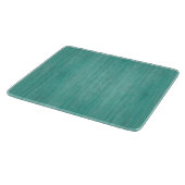 Aquamarine Bamboe Wood Grain Kijk uit Snijplank (Hoek)