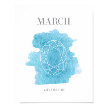 Aquamarine Birthstone March