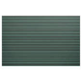 Aquamarine & Black Lined/Striped Pattern Stof (Yard (91,4 cm))