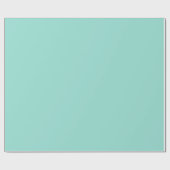 Aquamarine Blue Cadeaupapier (Vlak)